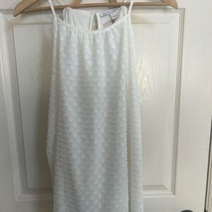 41 Hawthorn Ezide White Textured Sleeveless Top new with tags